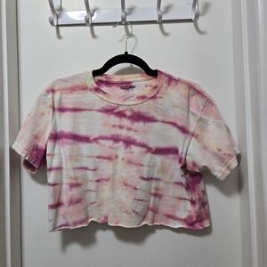 Tie-dyed cropped Tank top